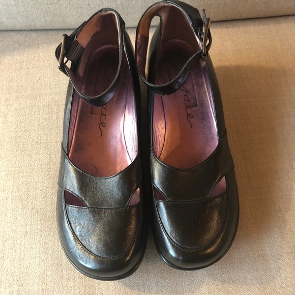 Robert Clergerie Espace Black Platform Wedges - Picture 5 of 9